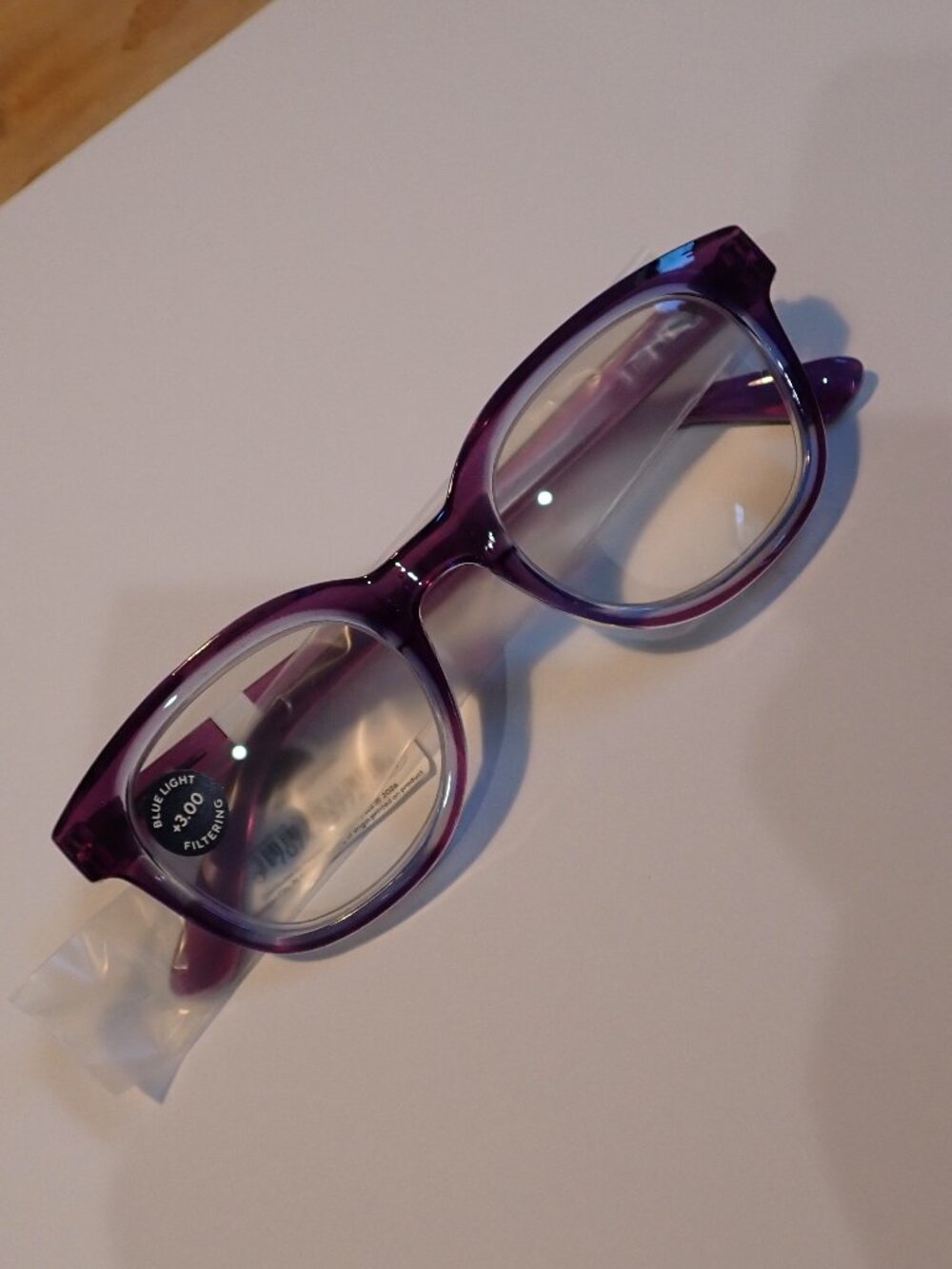 Peepers by peeperspecs Spell Purple/Blue Readers Limited Edition +3.00
